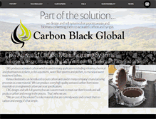 Tablet Screenshot of carbonblackglobal.com